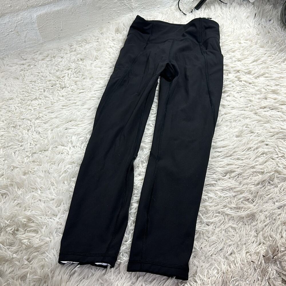 Lululemon Time To Sweat Crop 23" Black